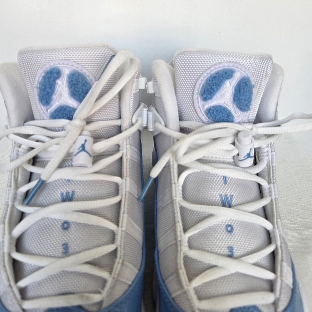 Jordan 6 Rings Blue & White Sneaker Size-8.5 - Picture 5 of 13